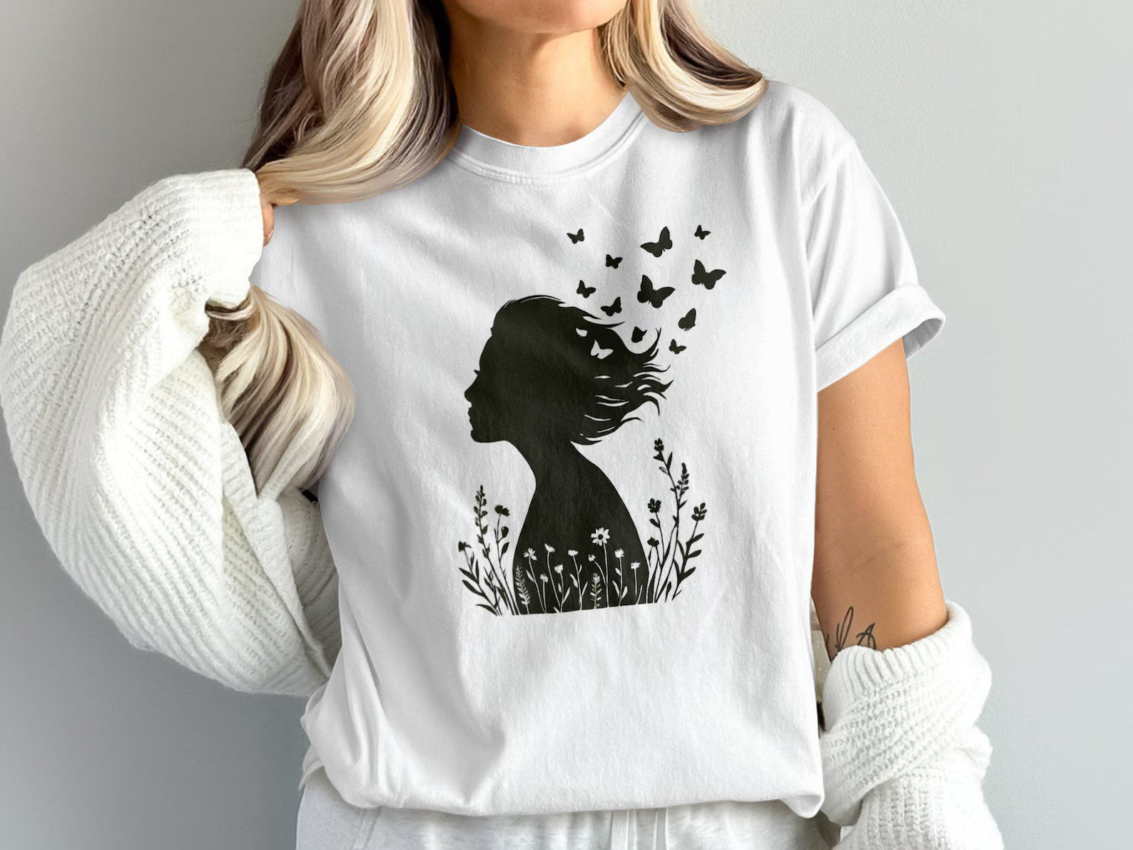 Tricou Oversized BUMBAC 100% Bloom 24